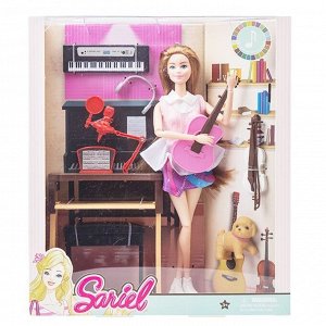 Кукла 7727-В1 Sariel музыкант с аксесc. в кор.