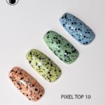 Xnail, pixel glossy top no wipe 10, 10 ml