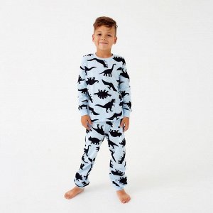 Пижама для мальчика (джемпер, брюки) KAFTAN "Динозавры"