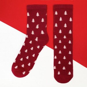 Набор женских новогодних носков KAFTAN "Дама" р. 36-39 (23-25 см), 2 пары