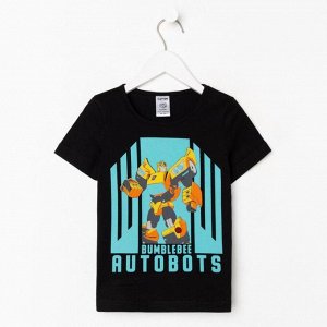 Футболка детская "Autobots", Transformers, рост, чёрный