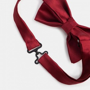Детский галстук-бабочка "Дед Мороз" 5x10 см, п/э