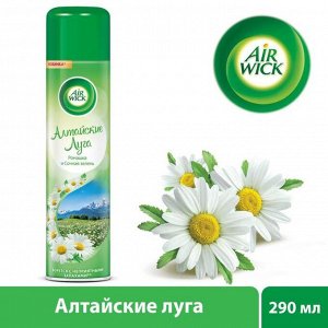 Освежитель воздуха Airwick Алтайские луга «Ромашка и сочная зелень», 290 мл