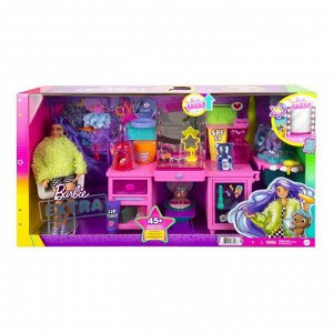 Набор игровой Mattel Barbie Экстра Туалетный столик17