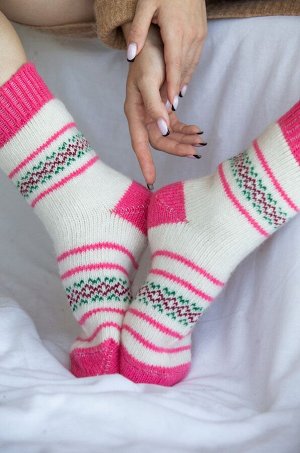 Женские шерстяные носки