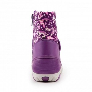 Сноубутсы детские, цвет фиолетовый, размер 19