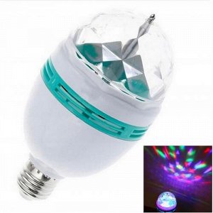 Вращающаяся Диско-лампа LED Full Color Rotating Lamp