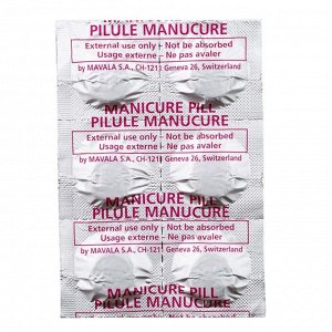 Таблетки для маникюрной ванночки Mavala Manicure Pill, 6 шт.