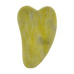 MJCH049 Массажёр-скребок Гуаша, нефрит, 6,5х4см