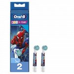 Насадка Oral_B для электрической зубной щетки EB10S 2K Spiderman 2 шт