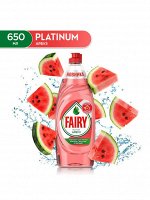 FAIRY Platinum Средство для мытья посуды Арбуз 650мл