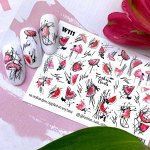 Fashion Nails, Слайдер дизайн White-111