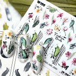 Fashion Nails, Слайдер дизайн White-108