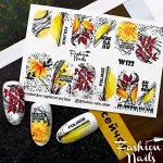 Fashion Nails, Слайдер дизайн White-122