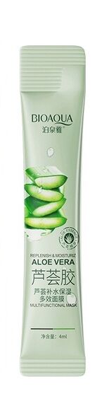 Ночная маска для лица с экстрактом алое 4 ml