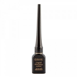 Подводка для глаз водостойкая Liquid Precision Eyeliner 2000 Procent, 4 мл - черная Eveline
