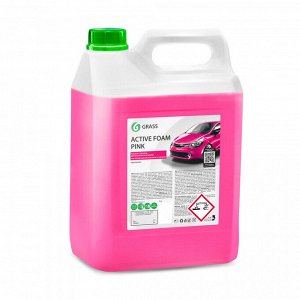 Автошампунь бесконтакный Active foam PINK 6 кг розовая пена