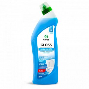 Чистящий гель для ванны и туалета "Gloss breeze" 1 л