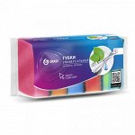 Губка бытовая с чистящим слоем GRASS MAXI 5 шт (87х58х26 мм) НОВИНКА