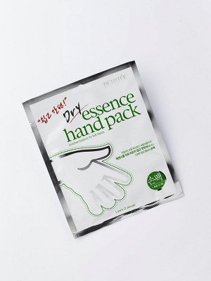 Petitfee Dry Essence Hand Pack - Маска-перчатки для рук с сухой эссенцией, 1 шт