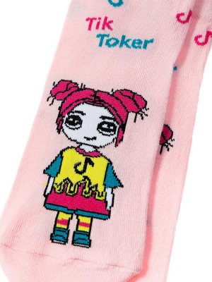 Носки для девочек "Girl tik", цвет Светло-розовый