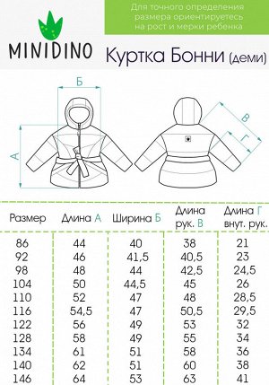 Куртка детская демисезонная Бонни лед