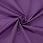 Ткань на отрез дюспо 240Т покрытие Milky 80 г/м2 цвет фиолетовый