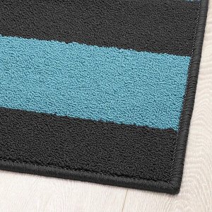 STAVN СТАВН Придверный коврик, серый/синий 40x60 см