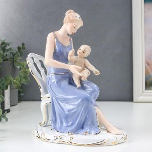 Сувенир керамика "Мать и дитя" 24х18х13 см