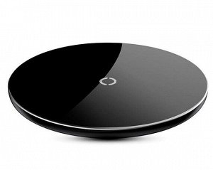 Беспроводное зарядное устройство Baseus Simple Wireless Charger Crystal AJK01 черная (CCALL-JK01)