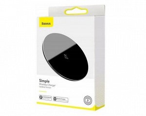 Беспроводное зарядное устройство Baseus Simple Wireless Charger15W (Version for Type-C) (WXJK-B01)