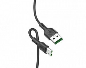 Кабель Hoco X33 4A micro - USB черный, 1м