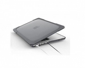 Чехол-накладка MacBook Air A1932/A2179/A2337 Противоударный (черный)