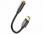 Переходник Baseus L54 Type-C - 3,5 jack черный (CATL54-01)