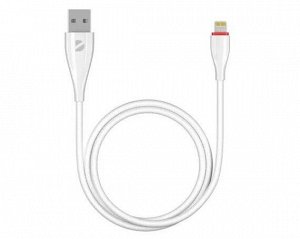 Кабель Deppa Ceramic Lightning - USB белый, 1м, 72291