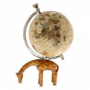 Глобус сувенирный "Жирафик" 12,7х12,7х25,4 см