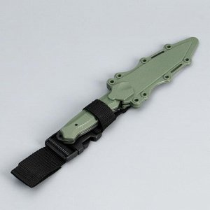 Нож тренировочный "Миккель",  25 см, зеленый