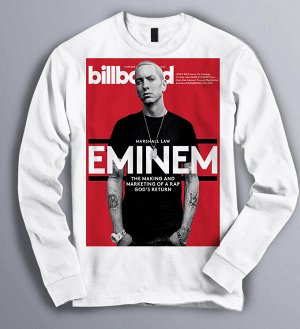 Свитшот eminem 2, цвет белый