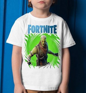 Детская футболка fortnite ranger, цвет белый