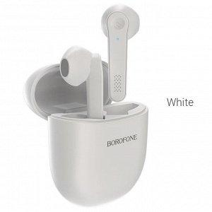 Наушники беспроводные BOROFONE BE49 Serenity, Bluetooth, 300 мАч, белый
