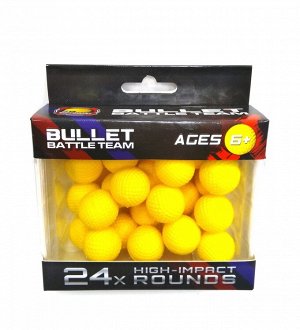 Набор шариков для стрельбы бластером 24в1