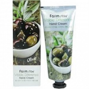 Farm Stay Visible Differerce Hand Cream Olive Крем для рук с маслом оливы, 100мл