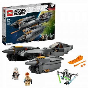 LEGO (Лего) Игрушка  Звездные войны Звездный истребитель генерала Гривуса ,26*38*7 см
