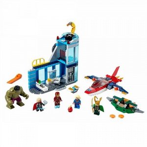 LEGO (Лего) Игрушка Super Heroes Мстители:Гнев Локи ,26*38*5 см
