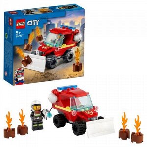 LEGO (Лего) Игрушка Город  Пожарный автомобиль ,14*15*4 см