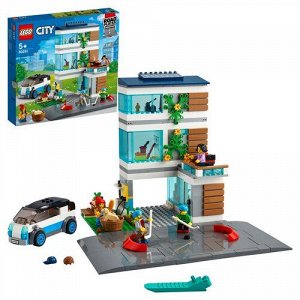 LEGO (Лего) Игрушка Город  Современный дом для семьи ,35*37*7 см