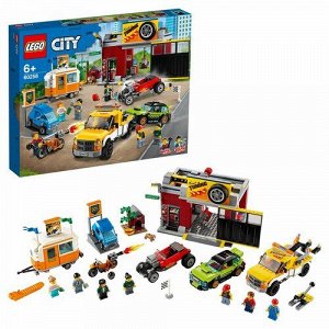 LEGO (Лего) Игрушка Город Turbo Wheels Тюнинг-мастерская ,37*48*7 см