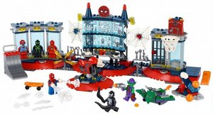 LEGO (Лего) Конструктор  Super Heroes Нападение на мастерскую паука ,28*48*6 см