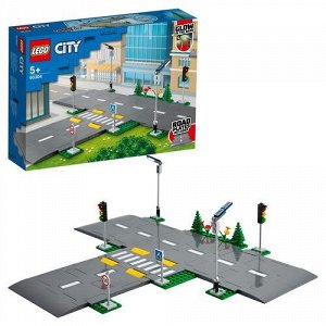 LEGO (Лего) Конструктор CITY Дорожные пластины,19*26*6 см
