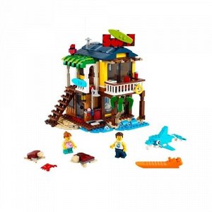 LEGO (Лего) Конструктор Creator  Пляжный домик серферов ,26*38*7 см